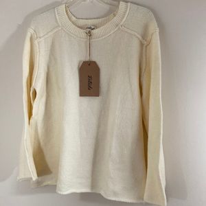 Listicle Crewneck Sweater Size Small NWT